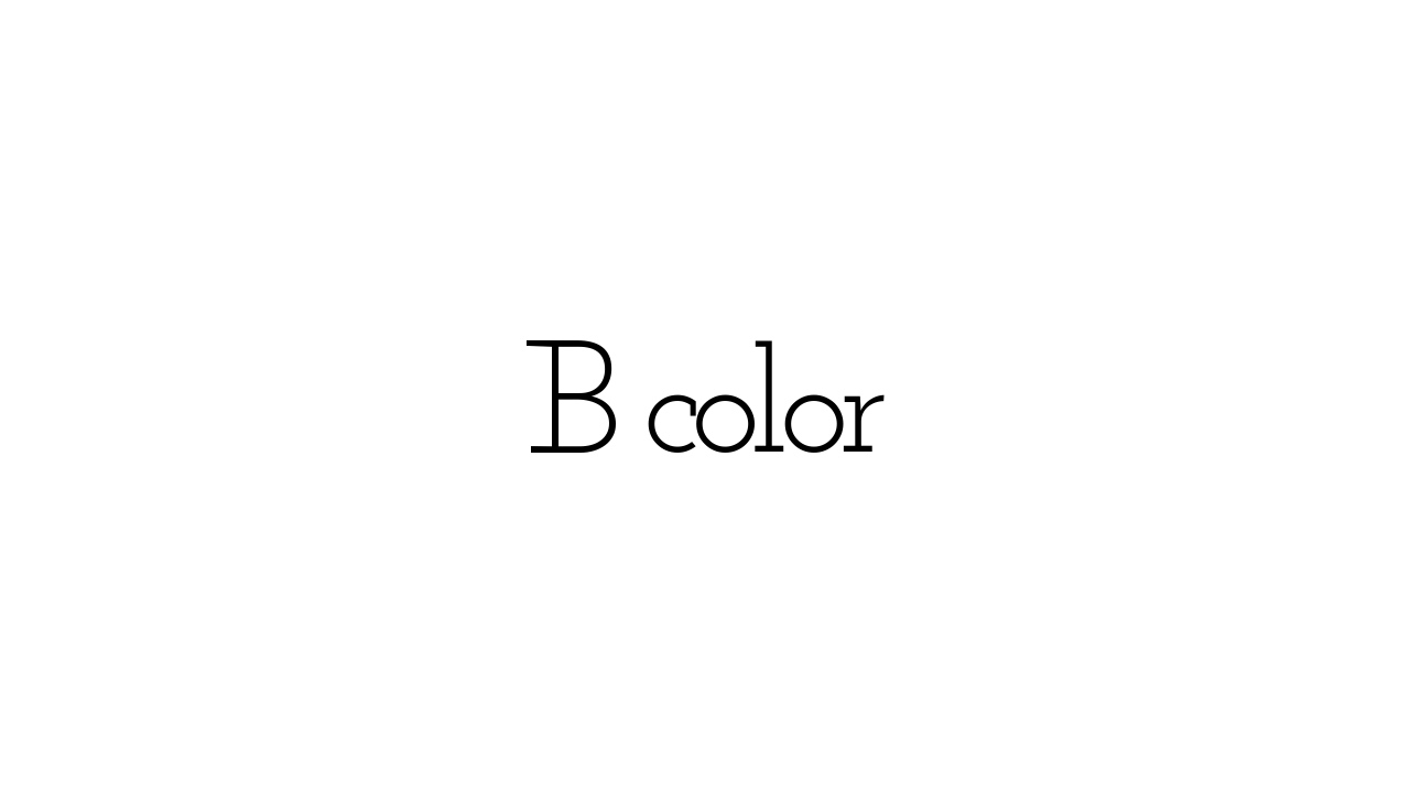 Bcolor