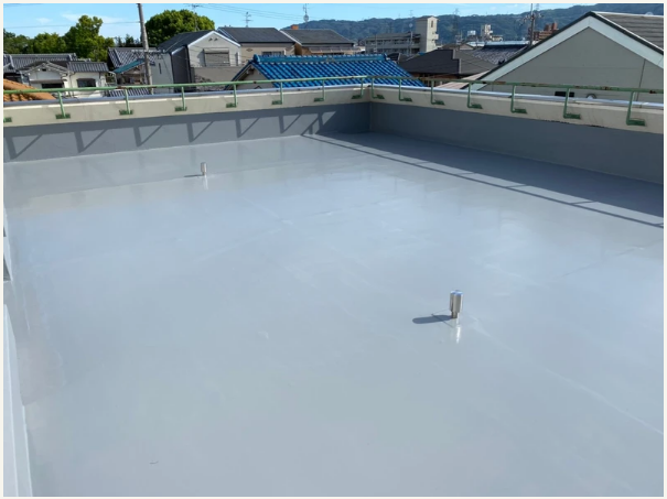 屋上防水工事 (ウレタン塗膜防水)