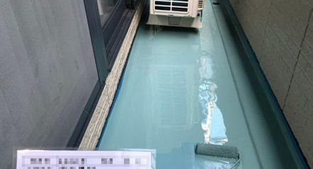 ウレタン二重塗り