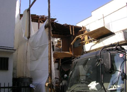 木造家屋解体