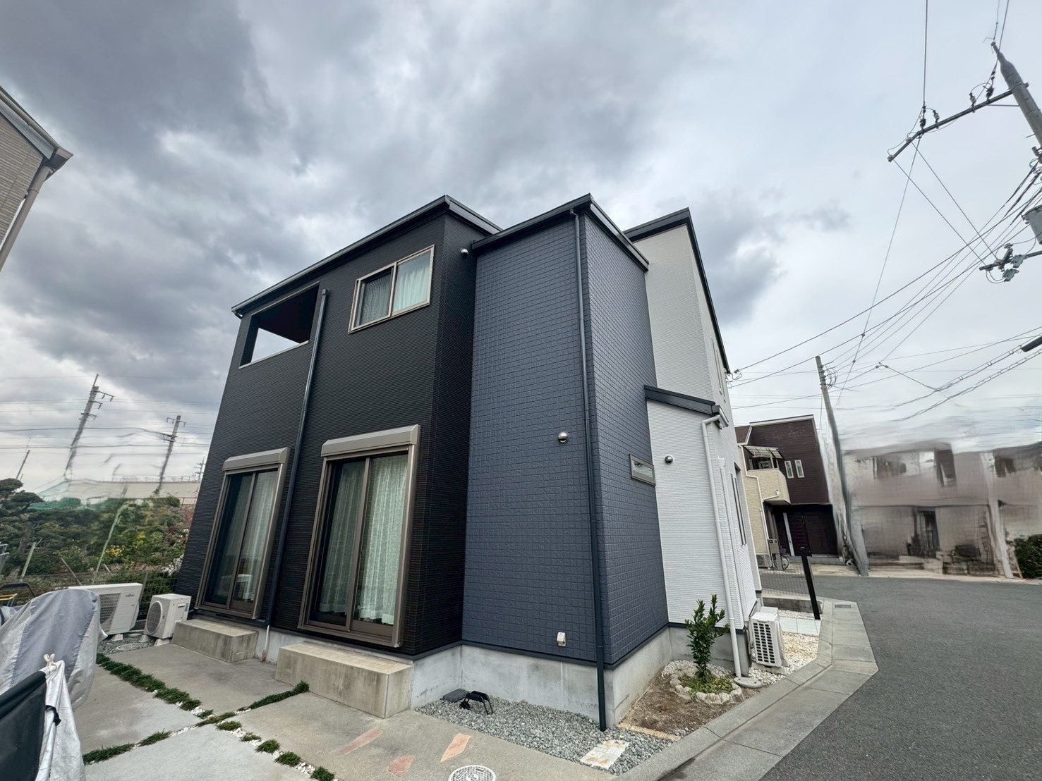 戸建て　外壁塗装工事