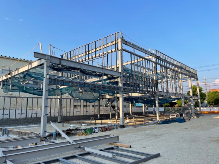 鉄骨建て方工事一式