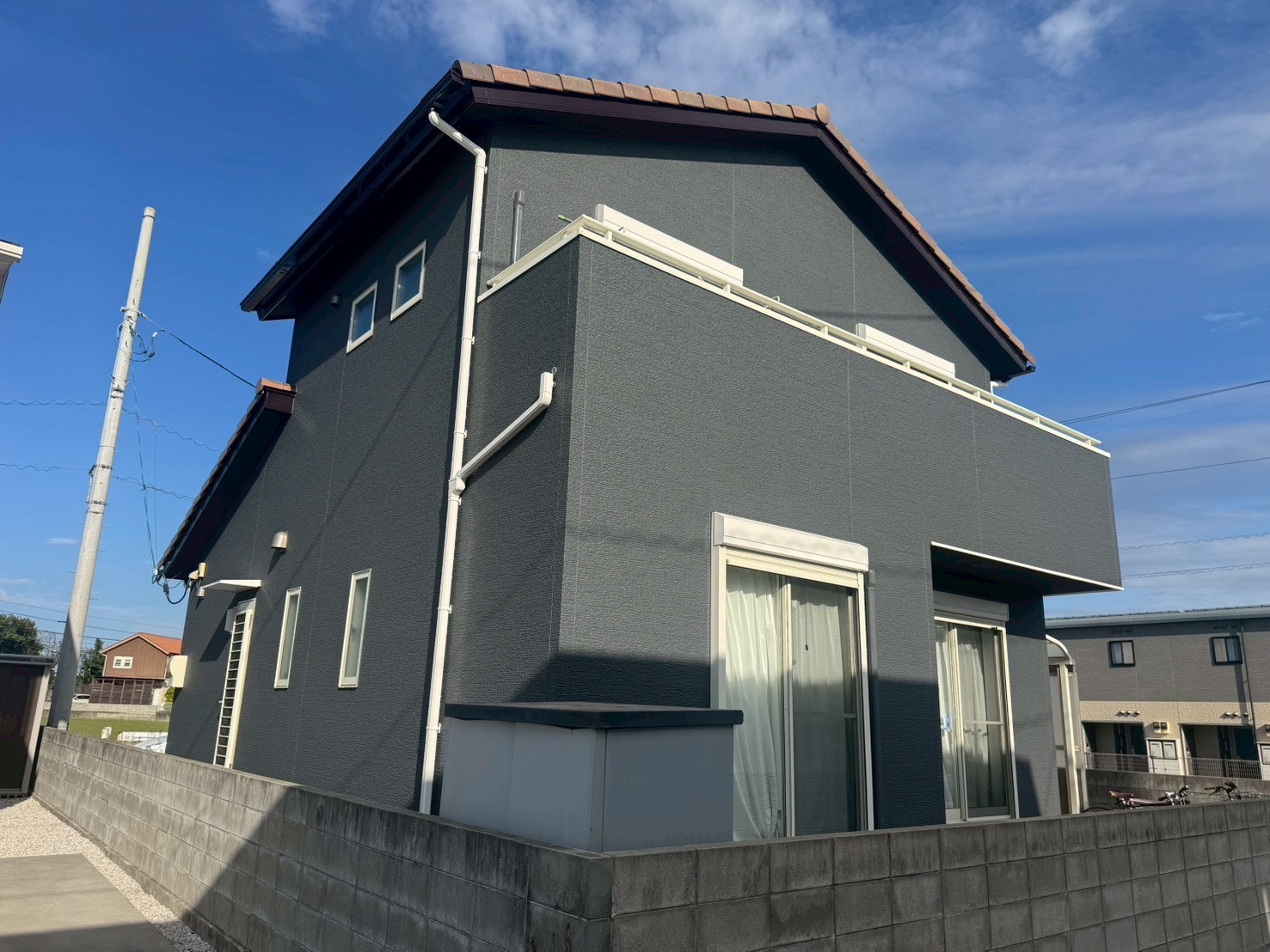 戸建て　外壁塗装工事