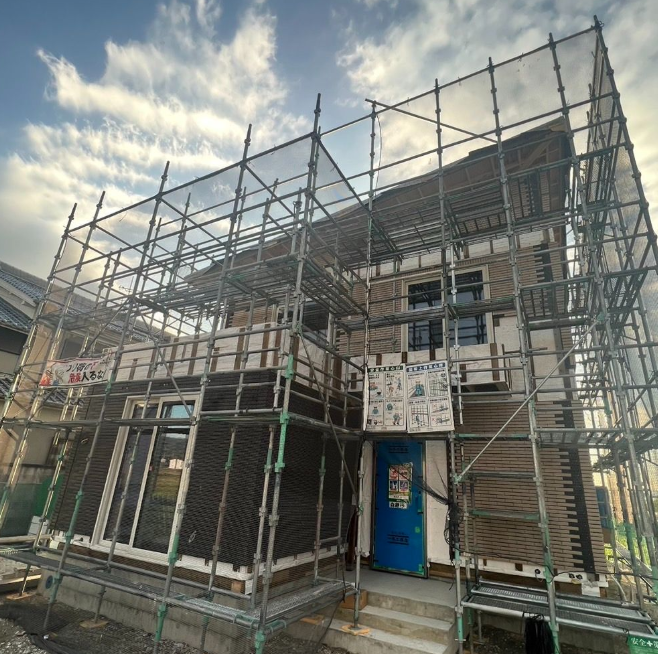 住宅新築足場工事