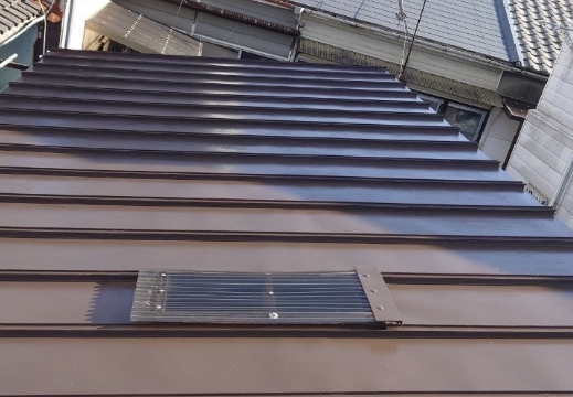 足場架払い工事・屋根塗装工事