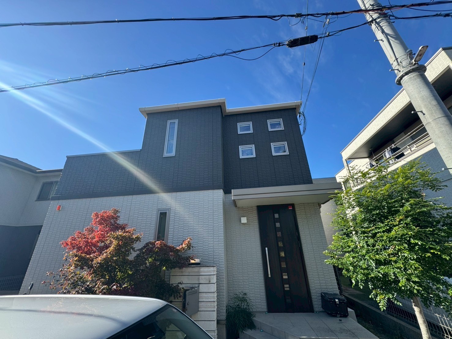 戸建て　外壁塗装工事